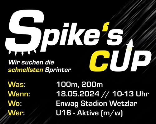 Spikes Cup beim "Fast Arms Fast Legs" in Wetzlar